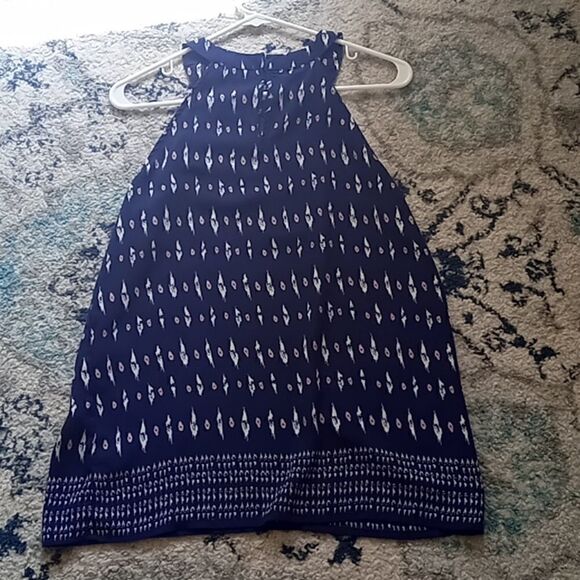 Artisananony sheer top navy blue size medium - Picture 5 of 7